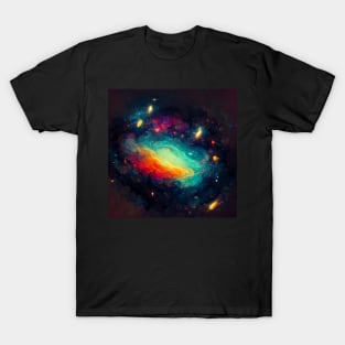 Galaxy Painting T-Shirt